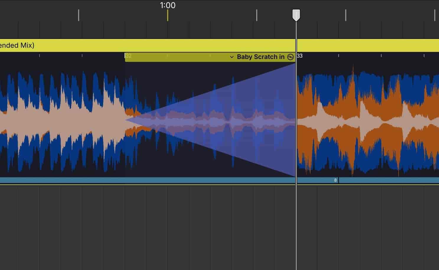 DJ.Studio Scratch Block Example