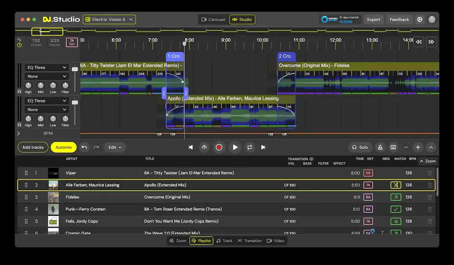 dj studio timeline.webp