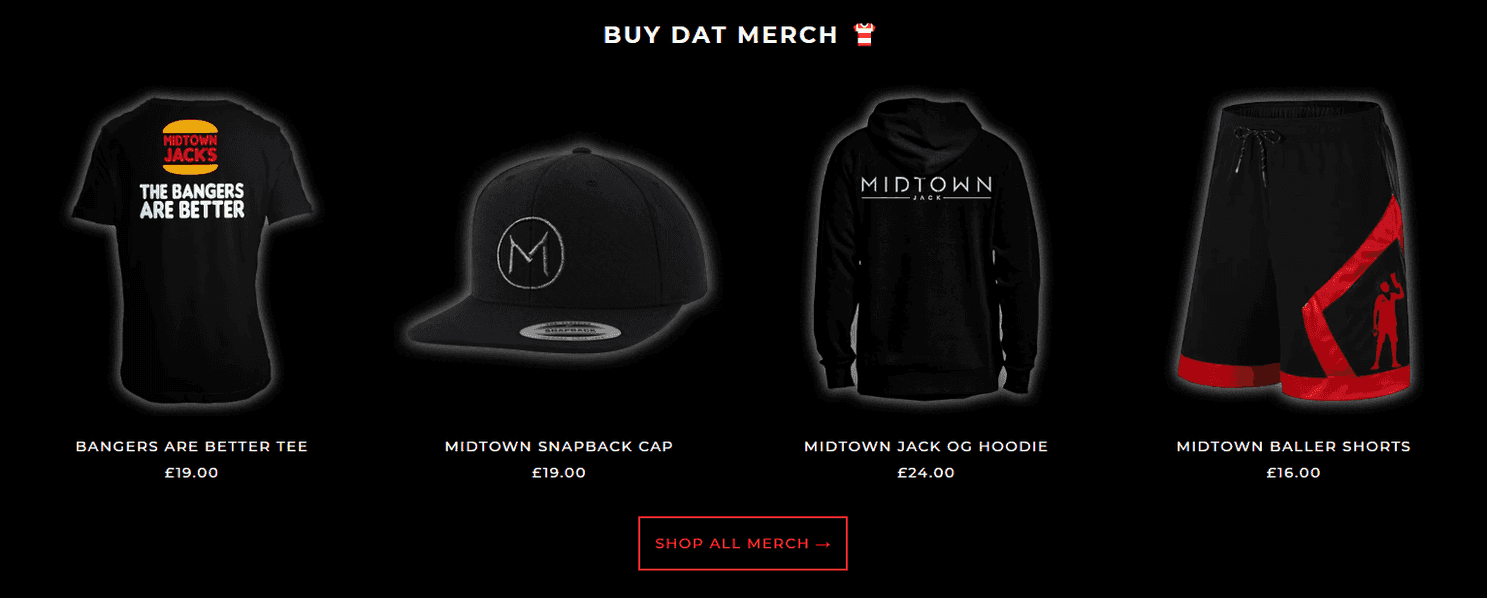 dj merch shop