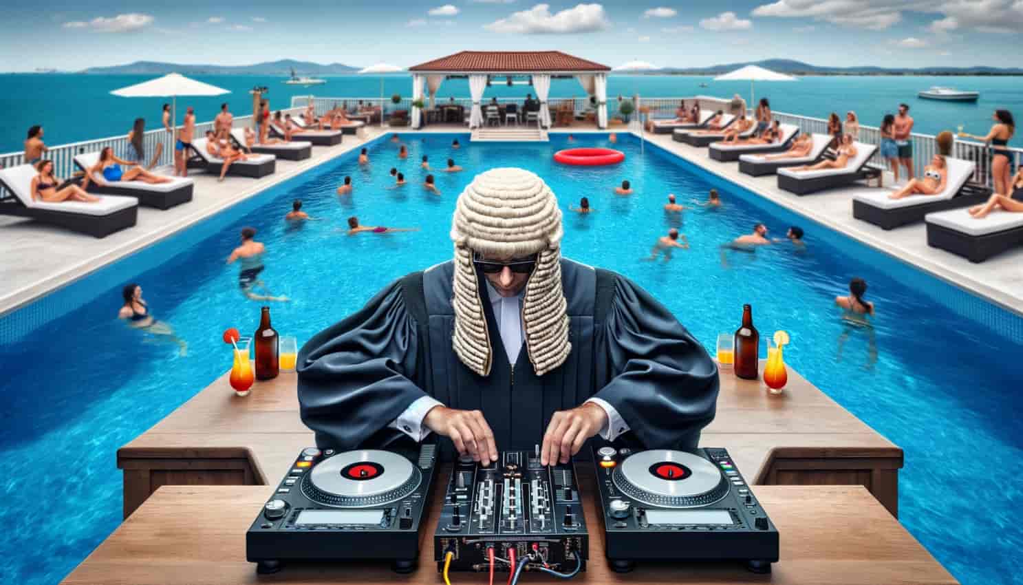 are dj pools legal