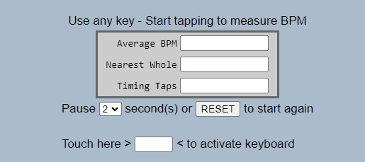 BPM Counter