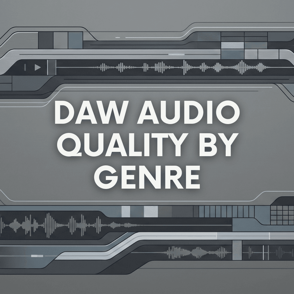 Best DAWs for Audio Quality by Genre