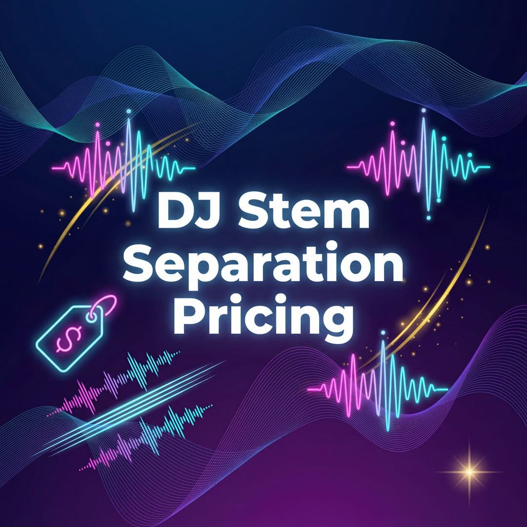 DJ Stem Separation Pricing