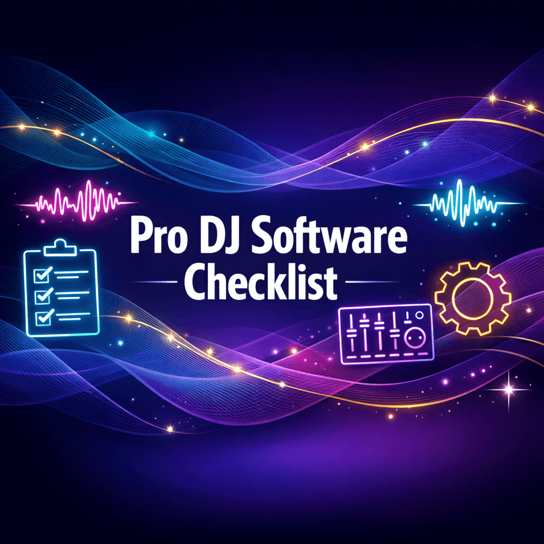 Pro DJ Software Checklist
