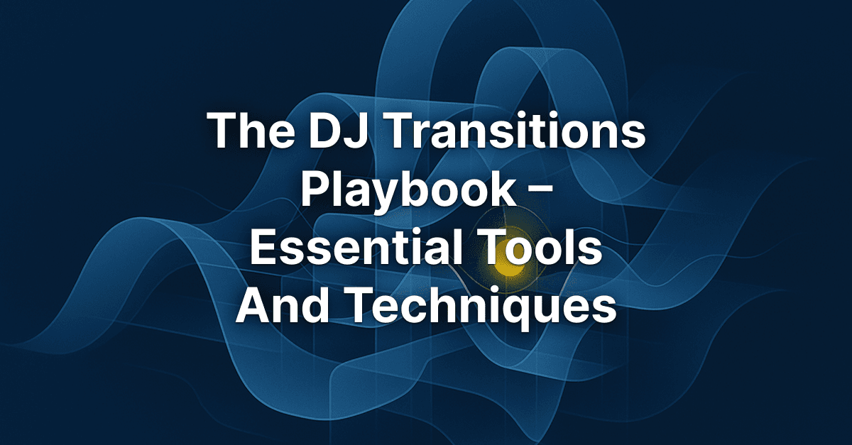 DJ Transitions playbook