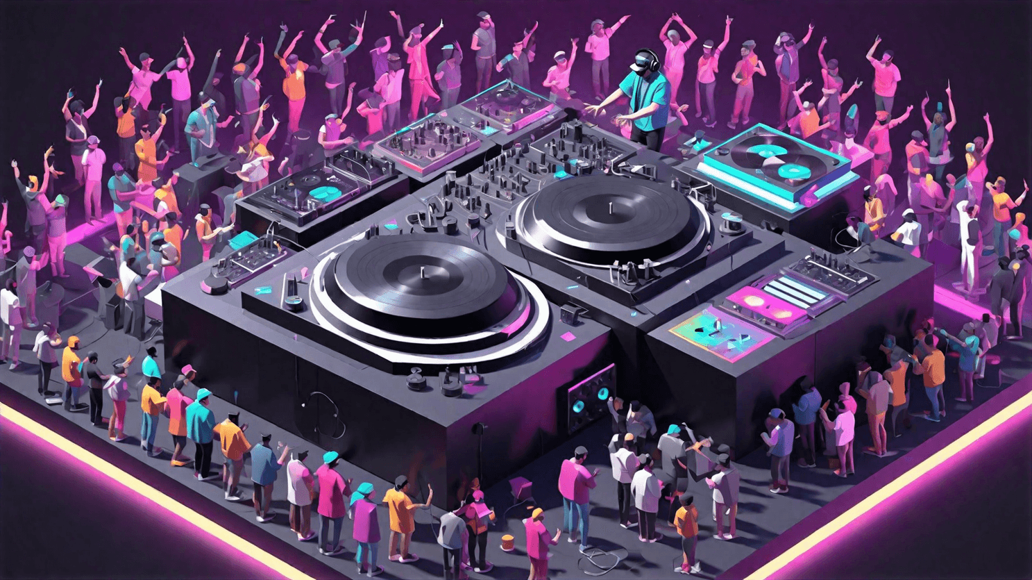 how to create mix music for dancing